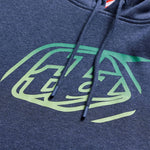 Pullover Hoodie Badge Navy Heather