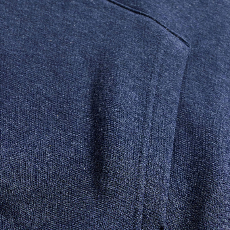 Pullover Hoodie Badge Navy Heather