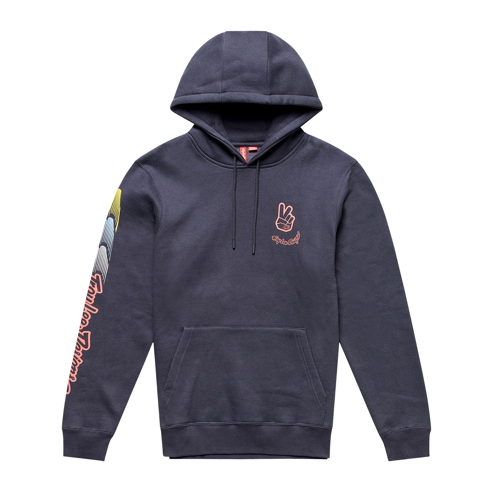 Pullover Hoodie Peace Out Carbon / Black – Troy Lee Designs