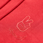 Pullover Hoodie Peace Out Scarlet