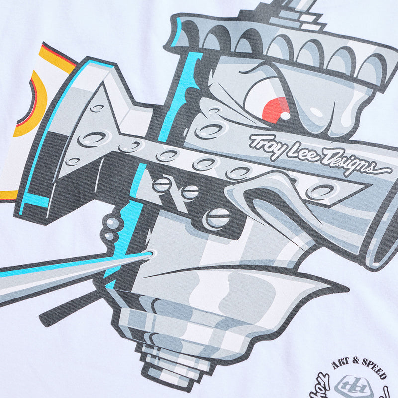 Short Sleeve Tee Carb Club White