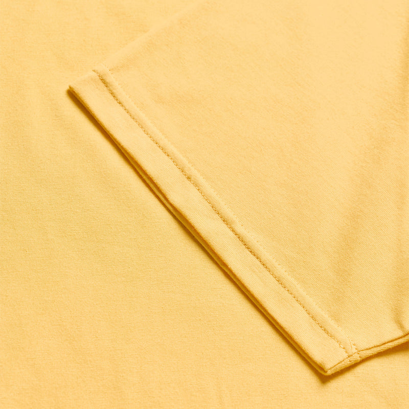 Short Sleeve Tee Feathers Bleached Melon