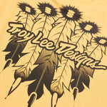 Short Sleeve Tee Feathers Bleached Melon