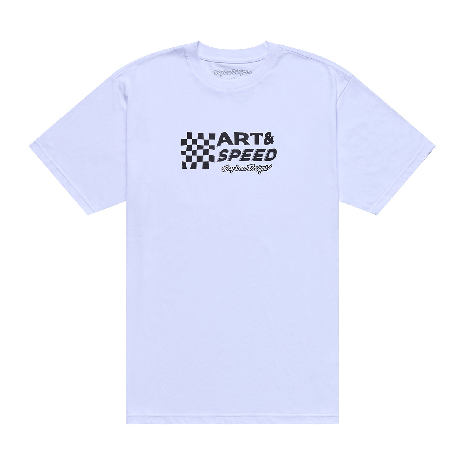 Short Sleeve Tee Finish Line White – Troy Lee Designs