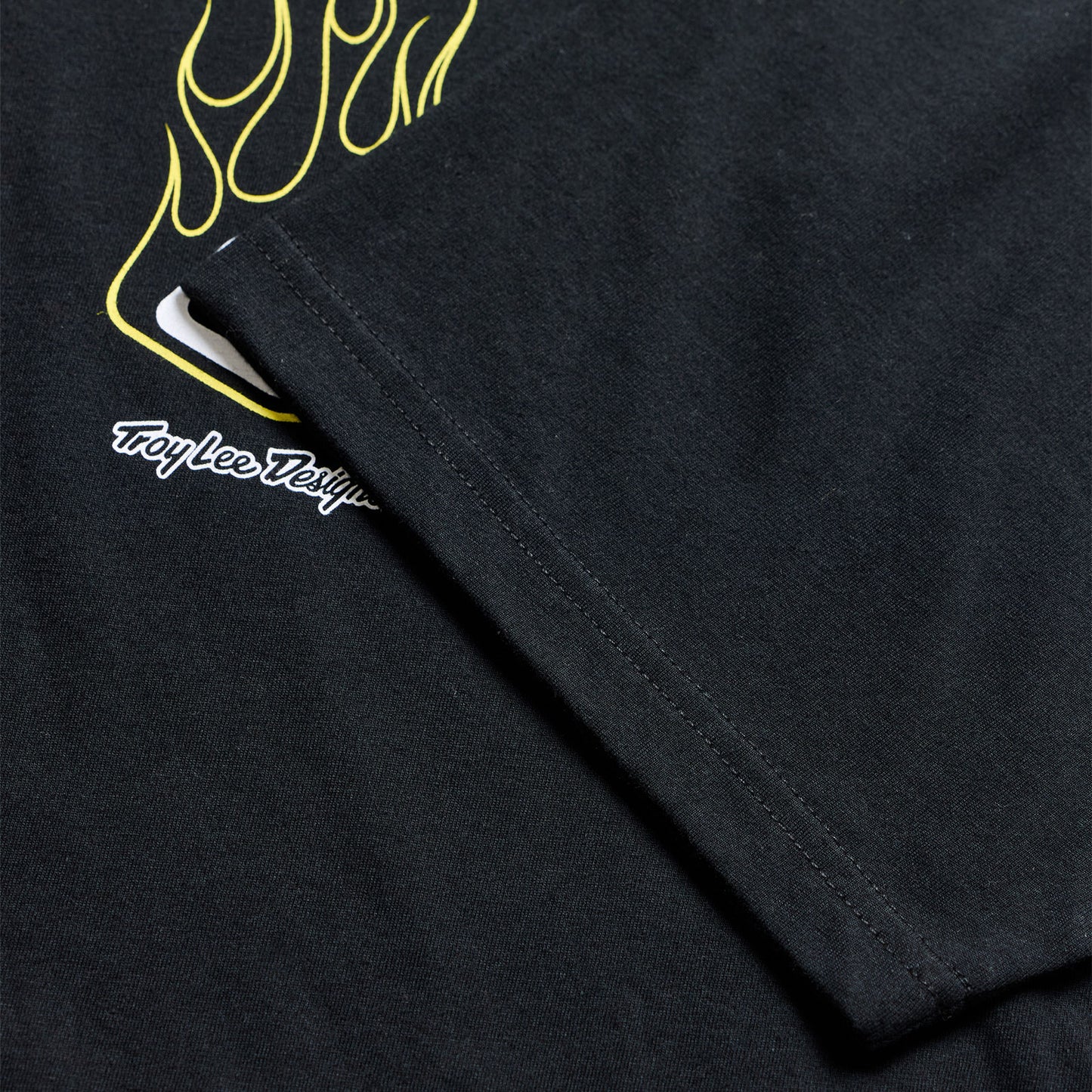 Short Sleeve Tee Flame2 Black