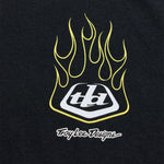 Short Sleeve Tee Flame2 Black