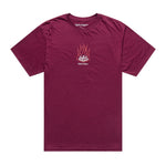 Short Sleeve Tee Flame2 Sangria