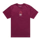 Short Sleeve Tee Flame2 Sangria