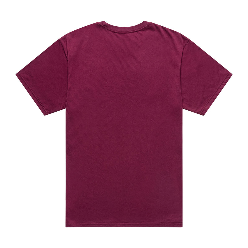 Short Sleeve Tee Flame2 Sangria