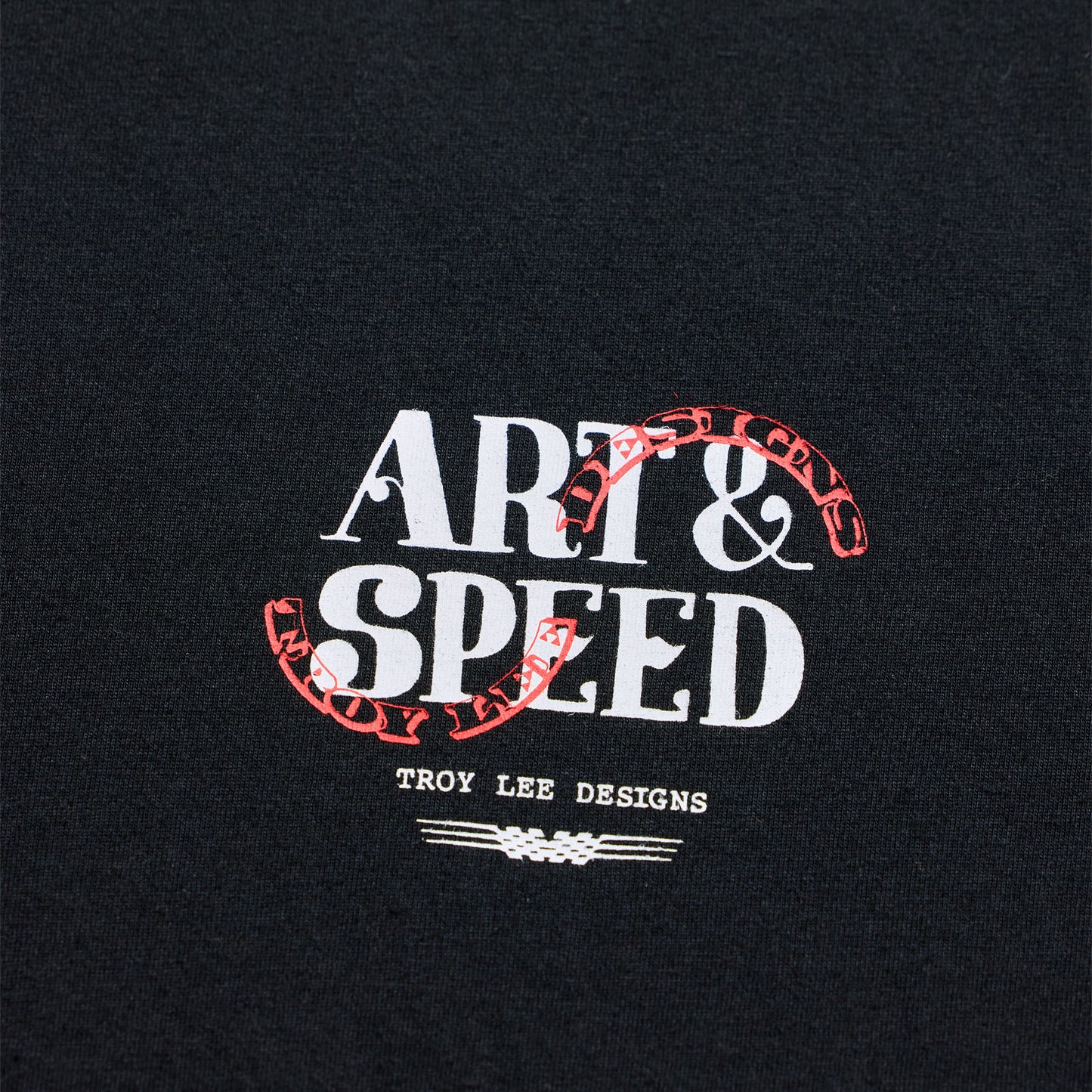 Short Sleeve Tee Pink Slips Black