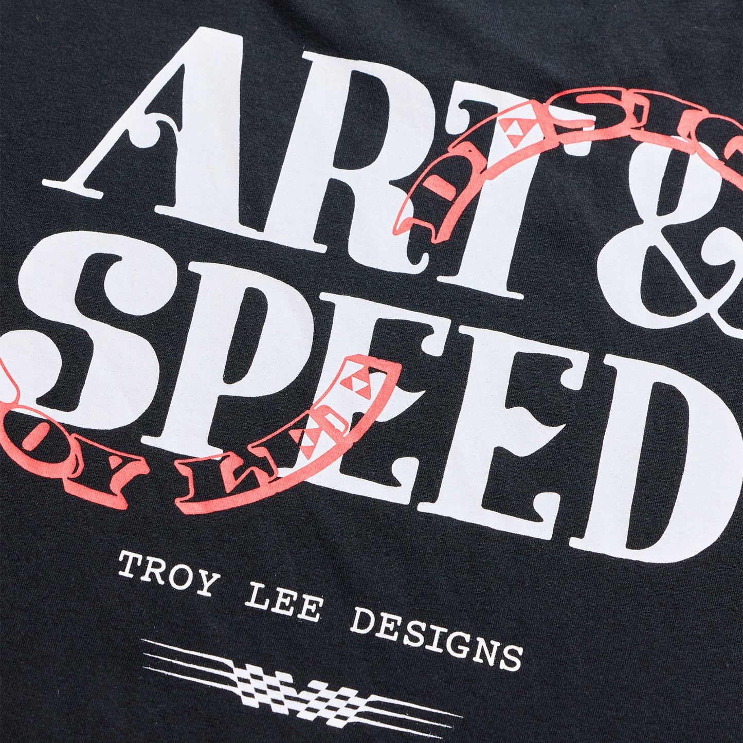 Short Sleeve Tee Pink Slips Black