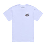Short Sleeve Tee Pink Slips White