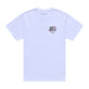 Short Sleeve Tee Pink Slips White