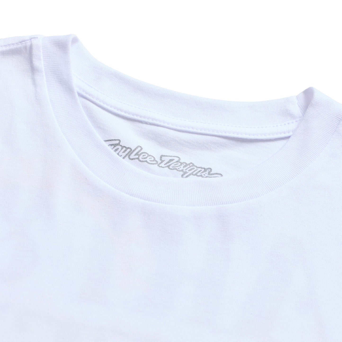 Short Sleeve Tee Pink Slips White
