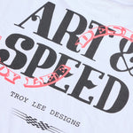 Short Sleeve Tee Pink Slips White