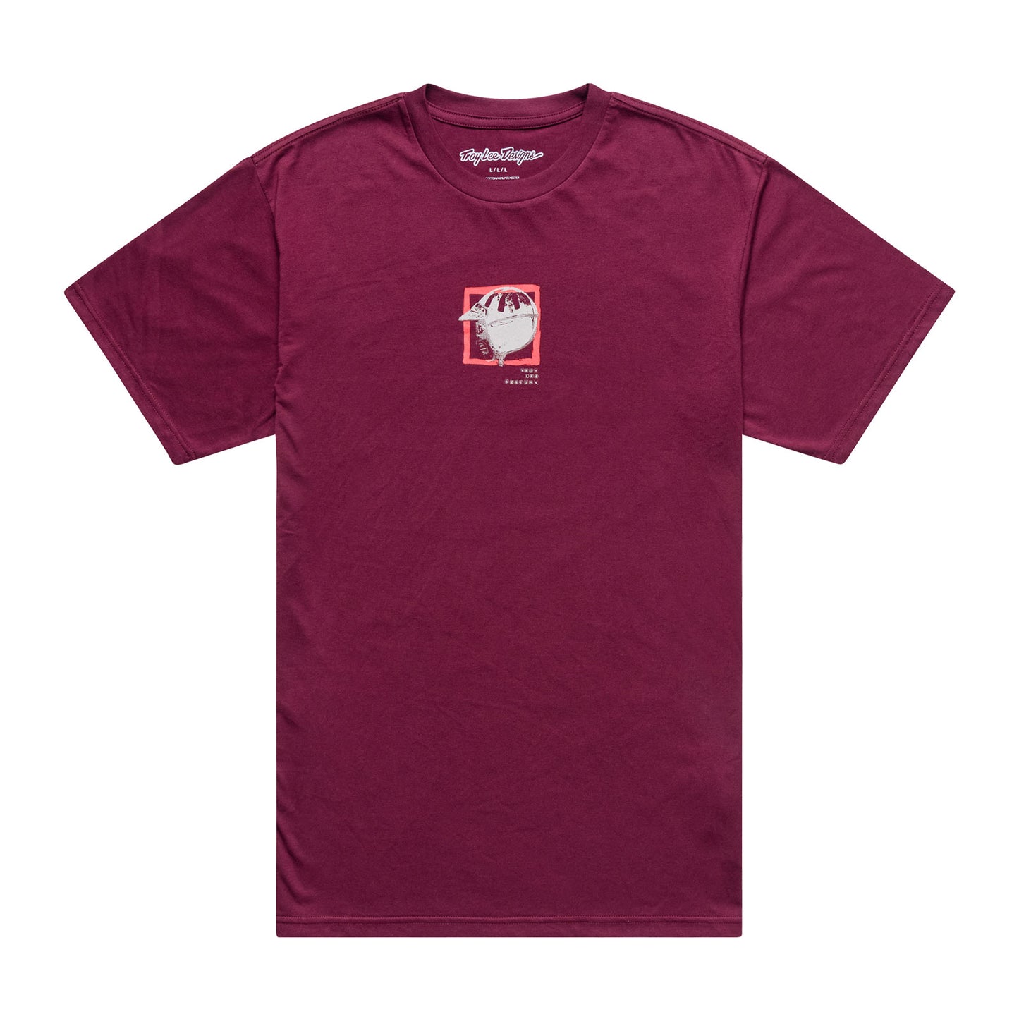 Short Sleeve Tee Portrait Sangria