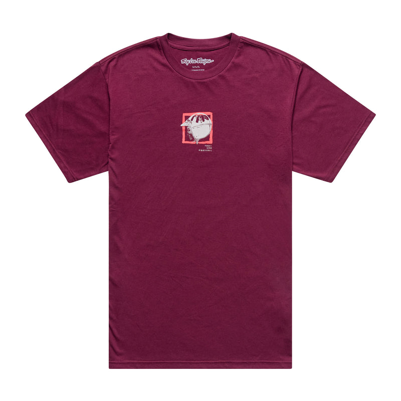 Short Sleeve Tee Portrait Sangria