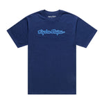 Short Sleeve Tee Signature Navy / Aero Blue