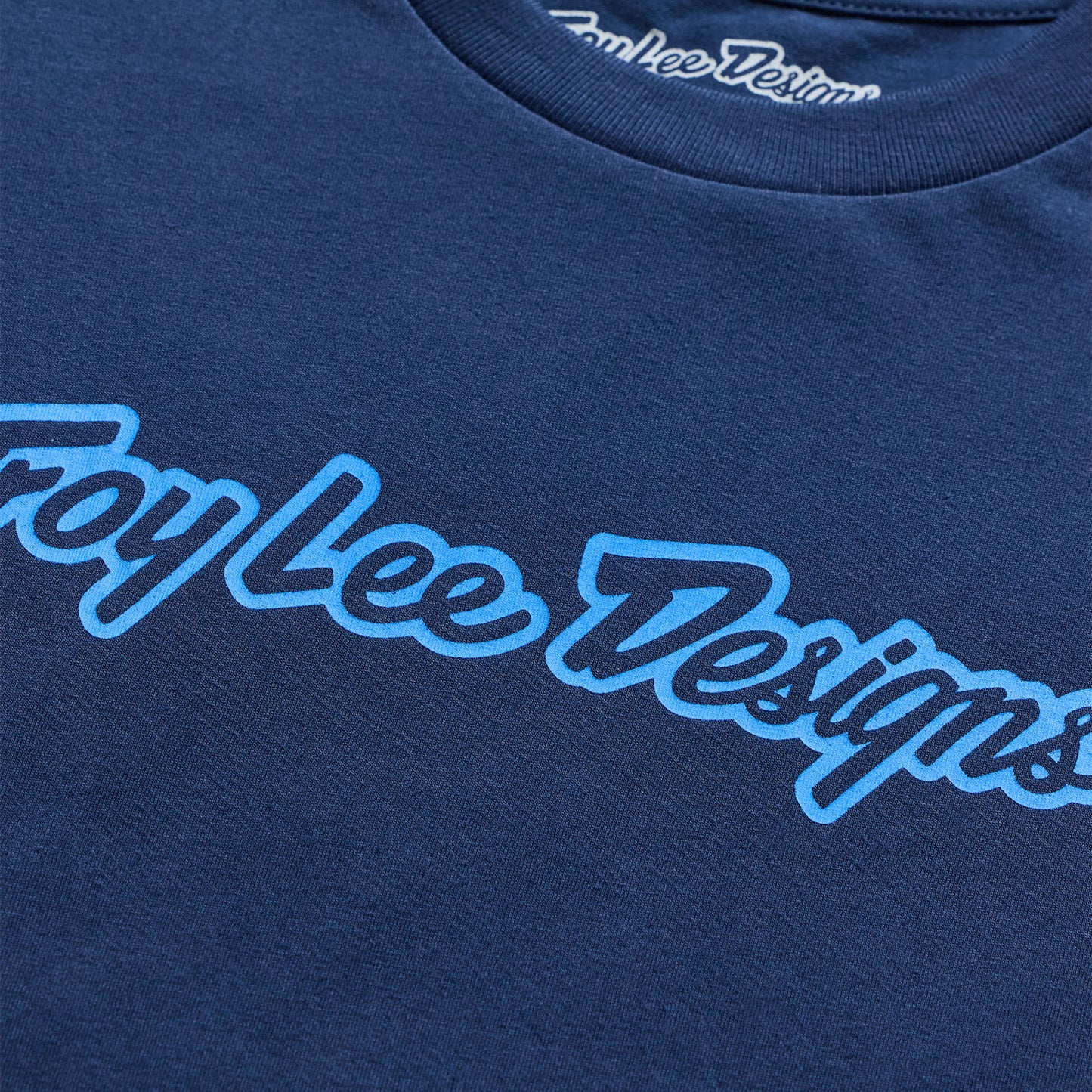 Short Sleeve Tee Signature Navy / Aero Blue