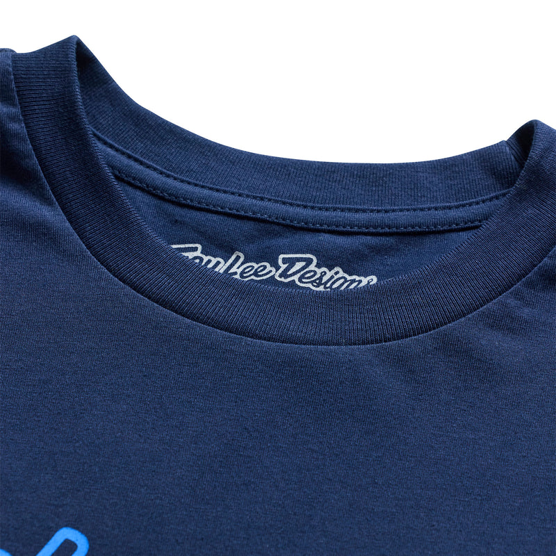 Short Sleeve Tee Signature Navy / Aero Blue