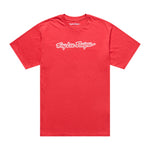 Short Sleeve Tee Signature Scarlet Glo