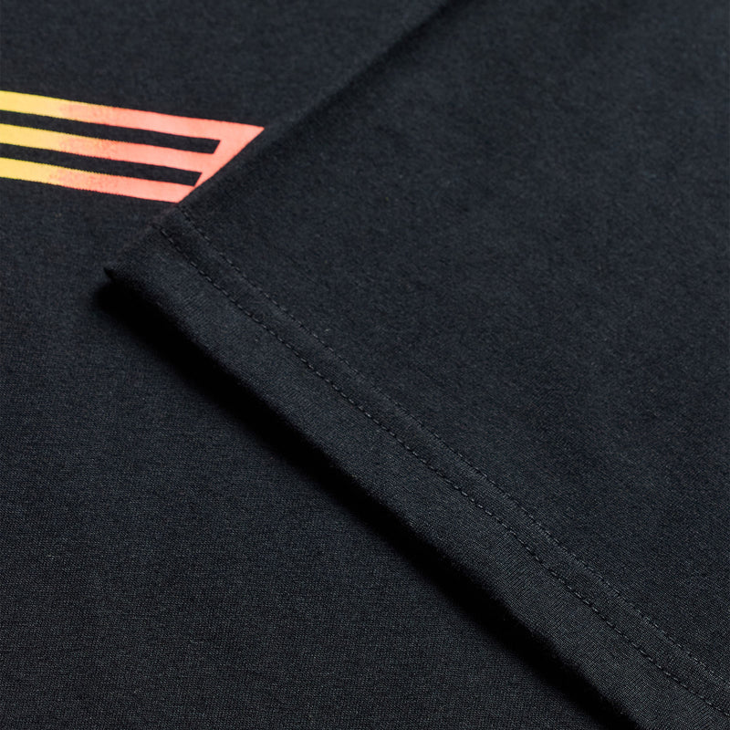 Short Sleeve Tee Stripes Black