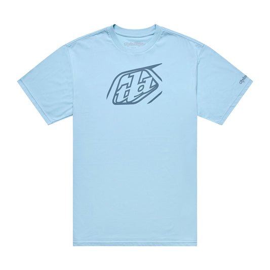 Short Sleeve Tee Badge Dawn Blue