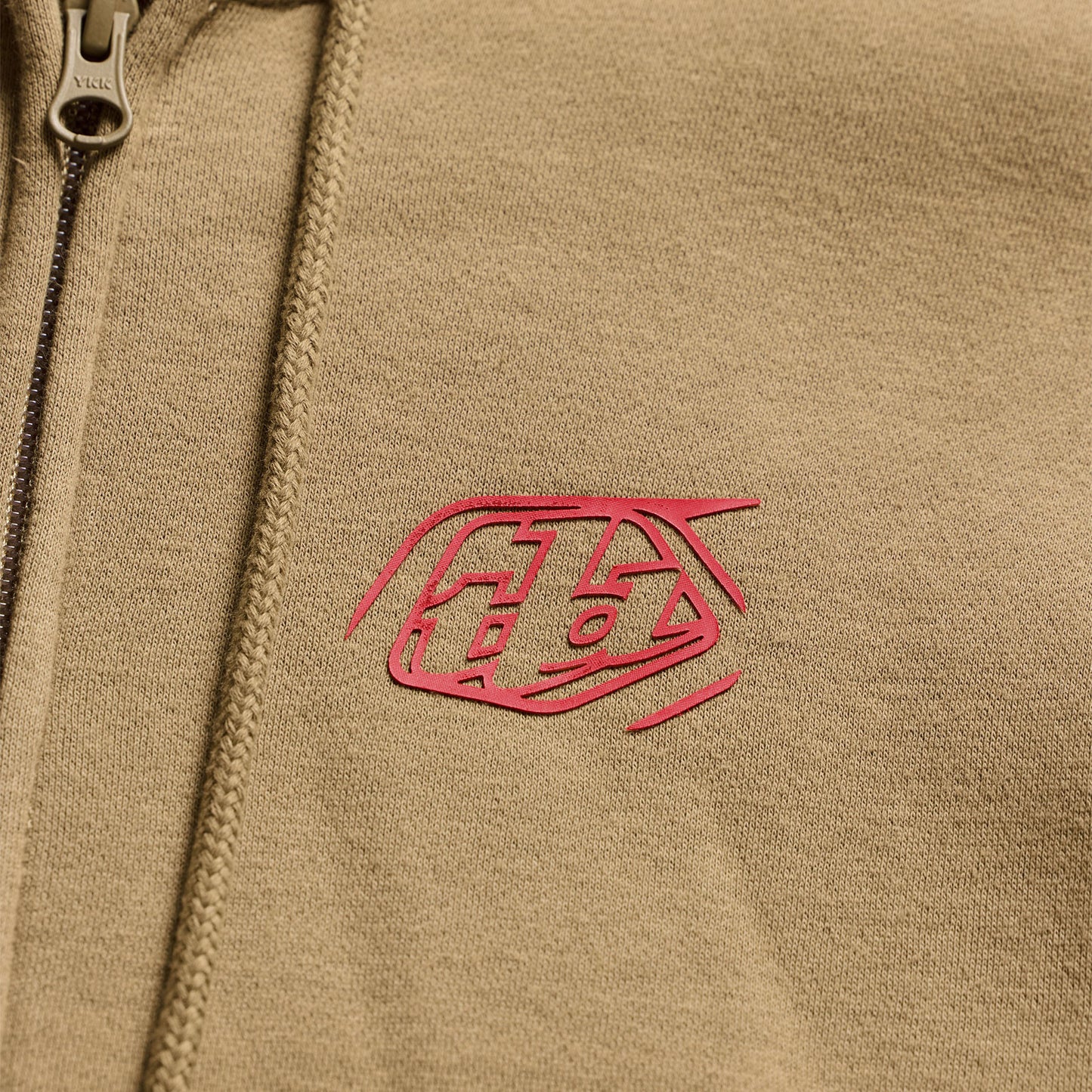 Zip up Hoodie Badge Sienna