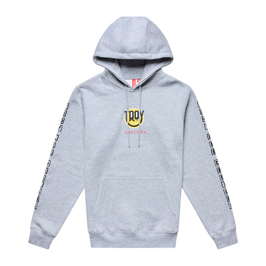 Pullover Hoodie Happy Dayz Gray Heather