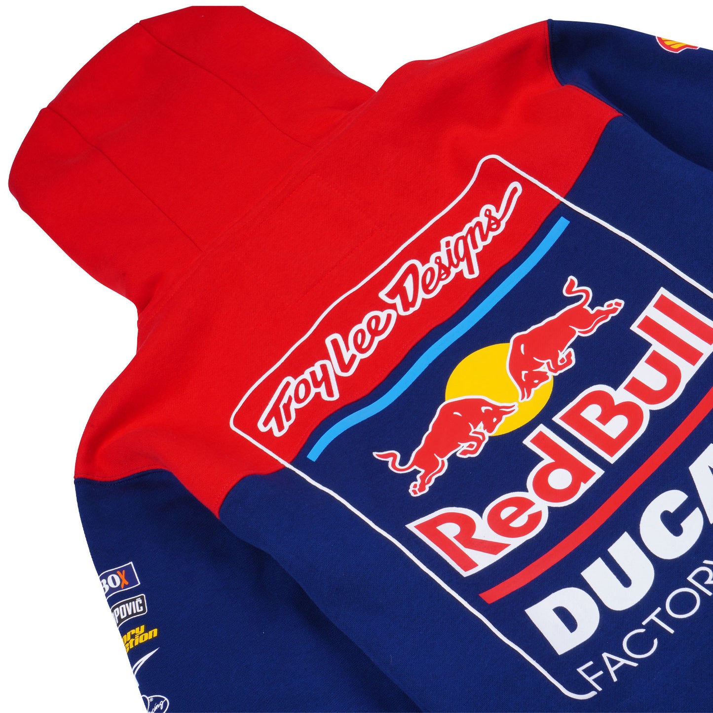 Zip up Hoodie Troy Lee Designs X Red Bull X Ducati Licensed Navy / Red