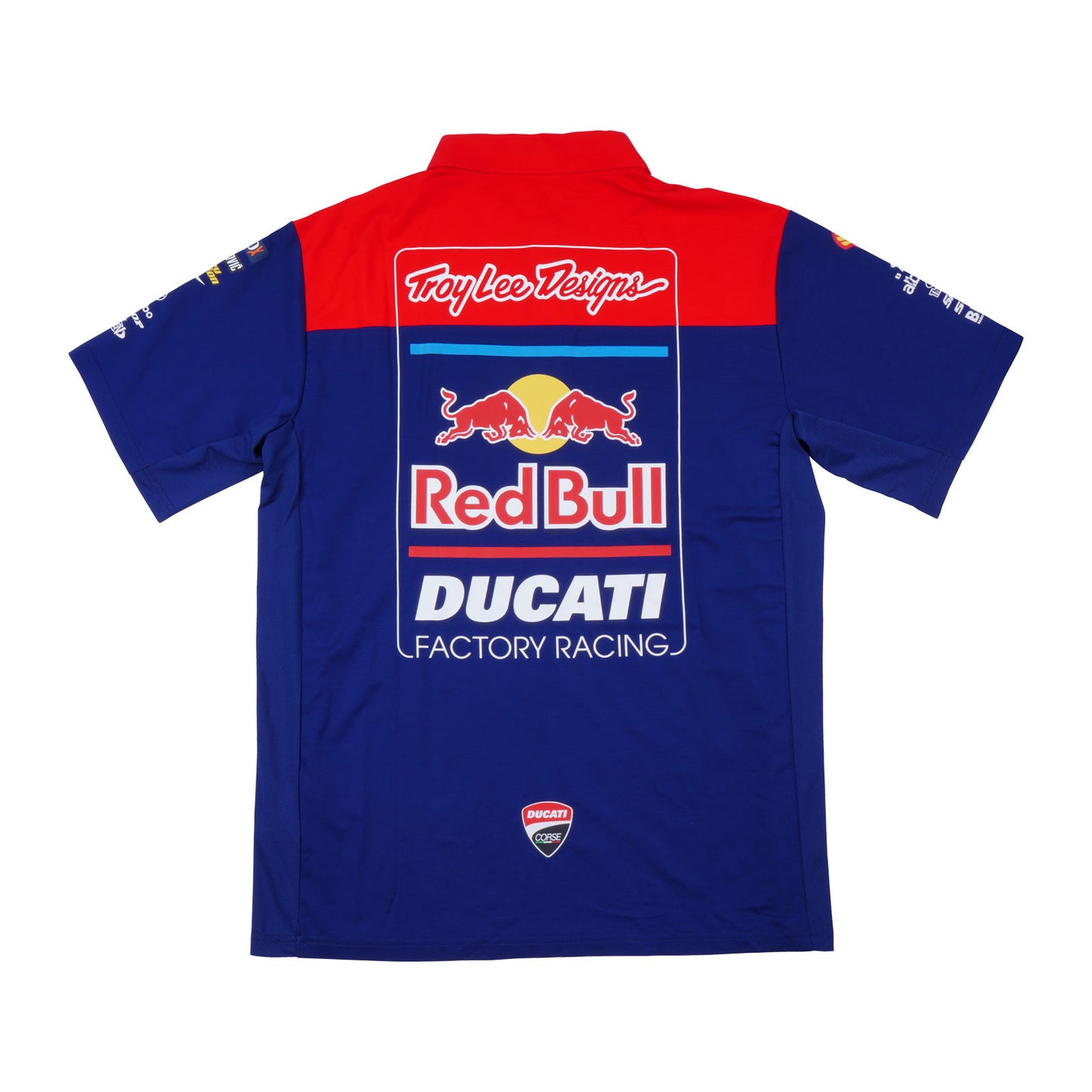 Pit Shirt Troy Lee Designs X Red Bull X Ducati Licensed Navy / Red