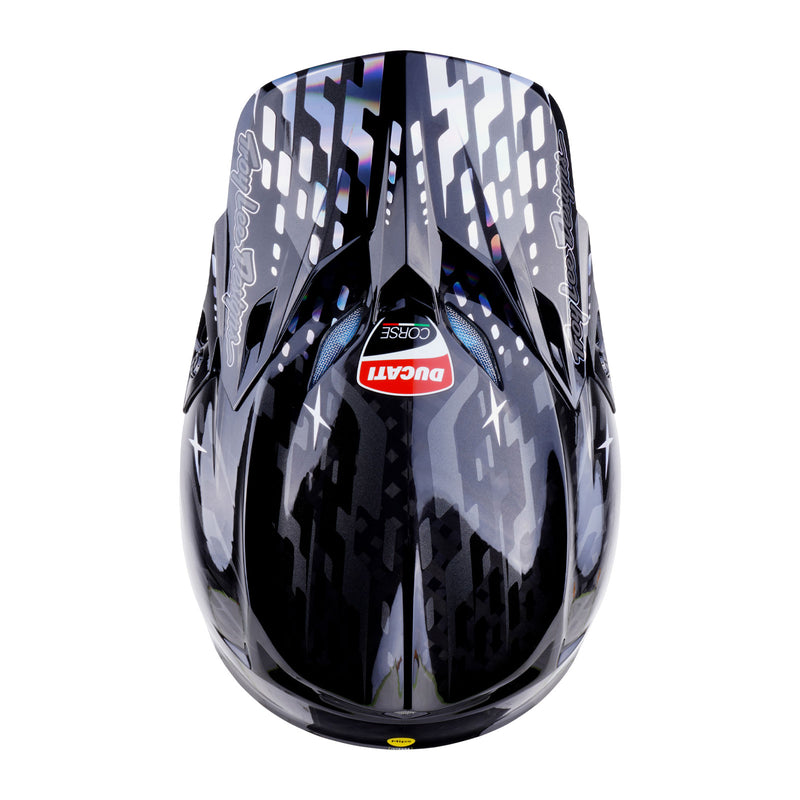 SE5 Carbon Helmet W/MIPS Troy Lee Designs X Ducati Licensed Gray