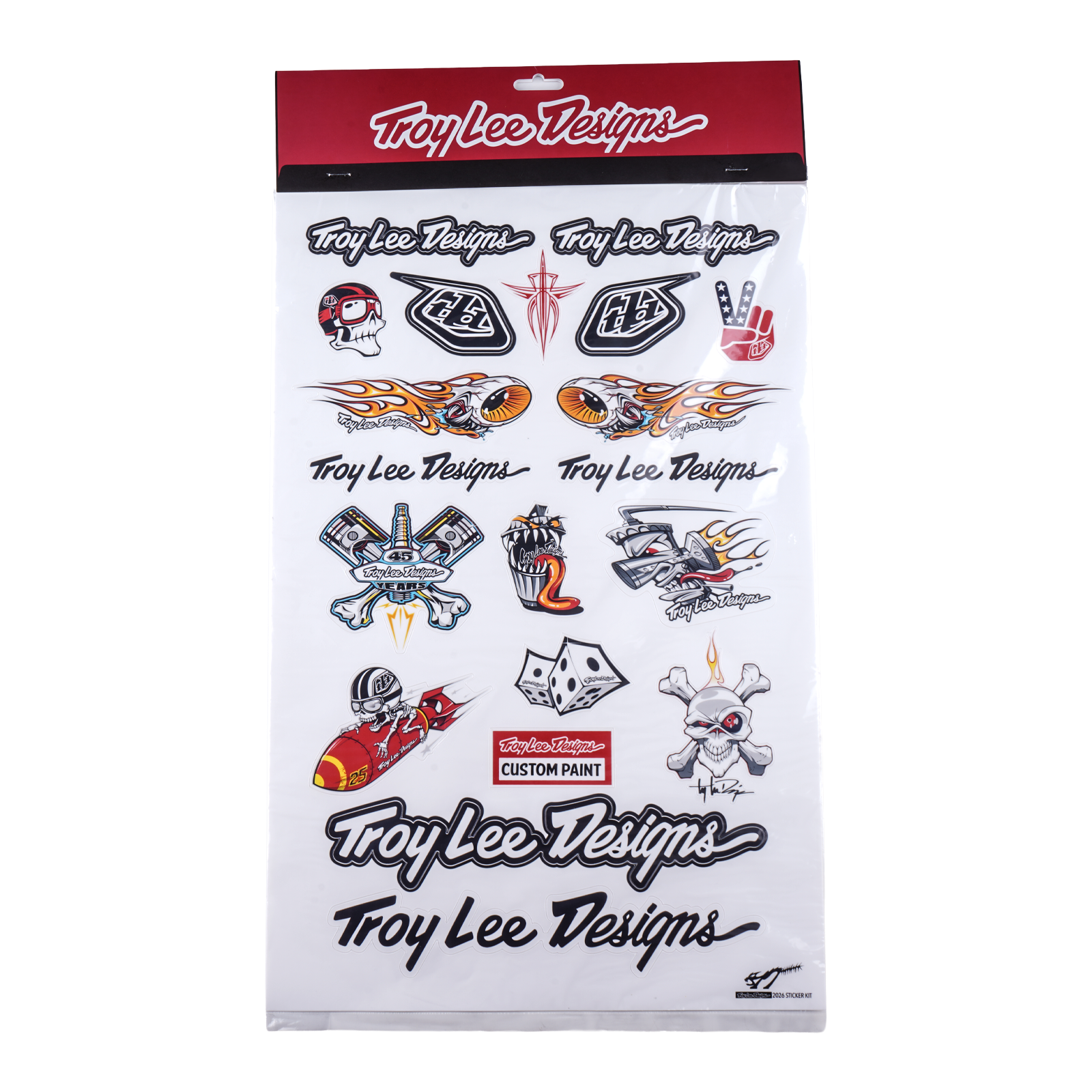 Lee Rocker Sticker Sticker Sheet Paint Shop – Troy Lee Designs