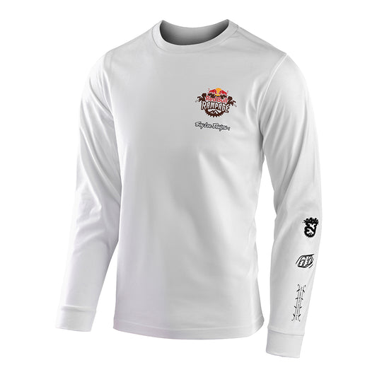 Long Sleeve Tee TLD Redbull Rampage Scorched White