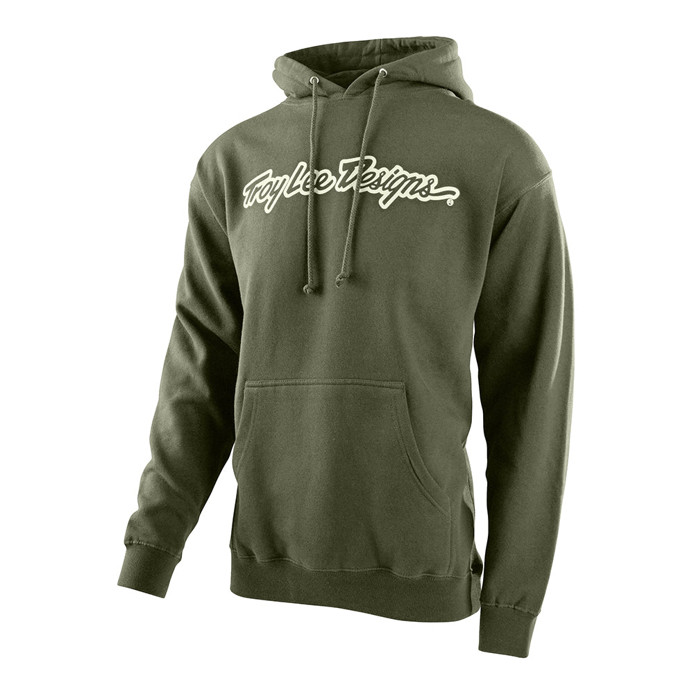 Pullover Hoodie Signature Army
