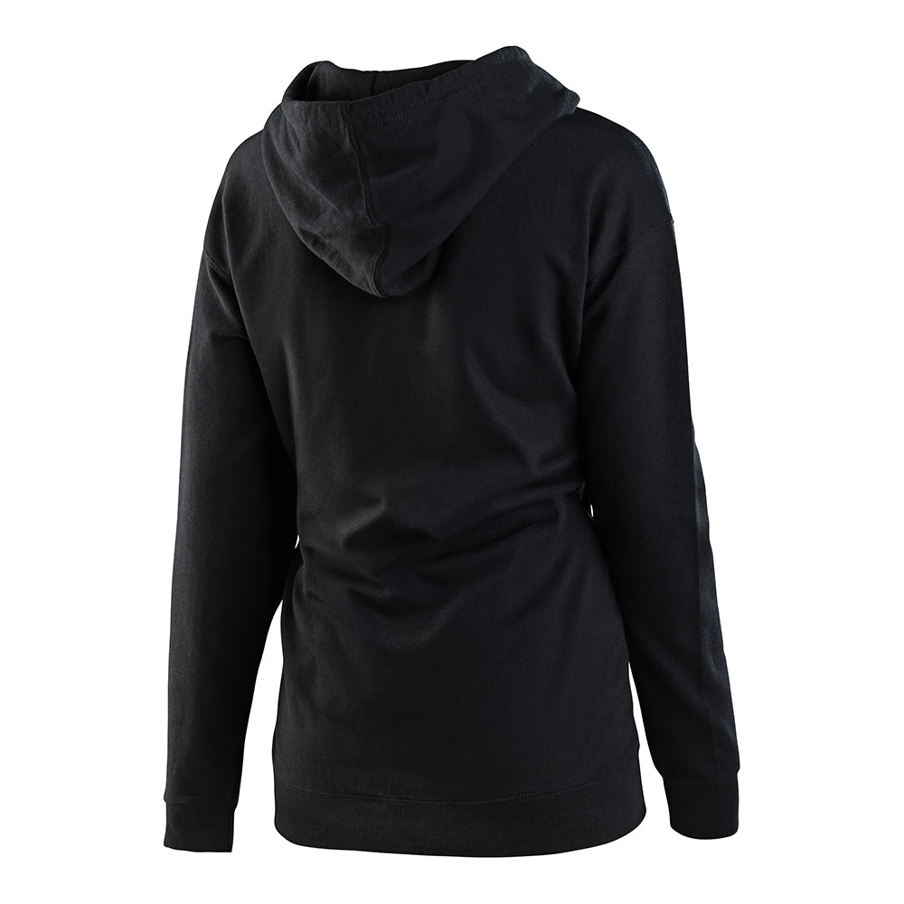 Womens Pullover Hoodie Signature Black / Reflective Silver