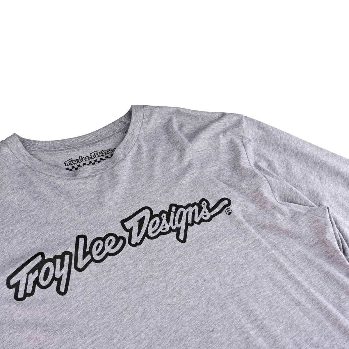 Long Sleeve Tee Signature Heather Gray – Troy Lee Designs