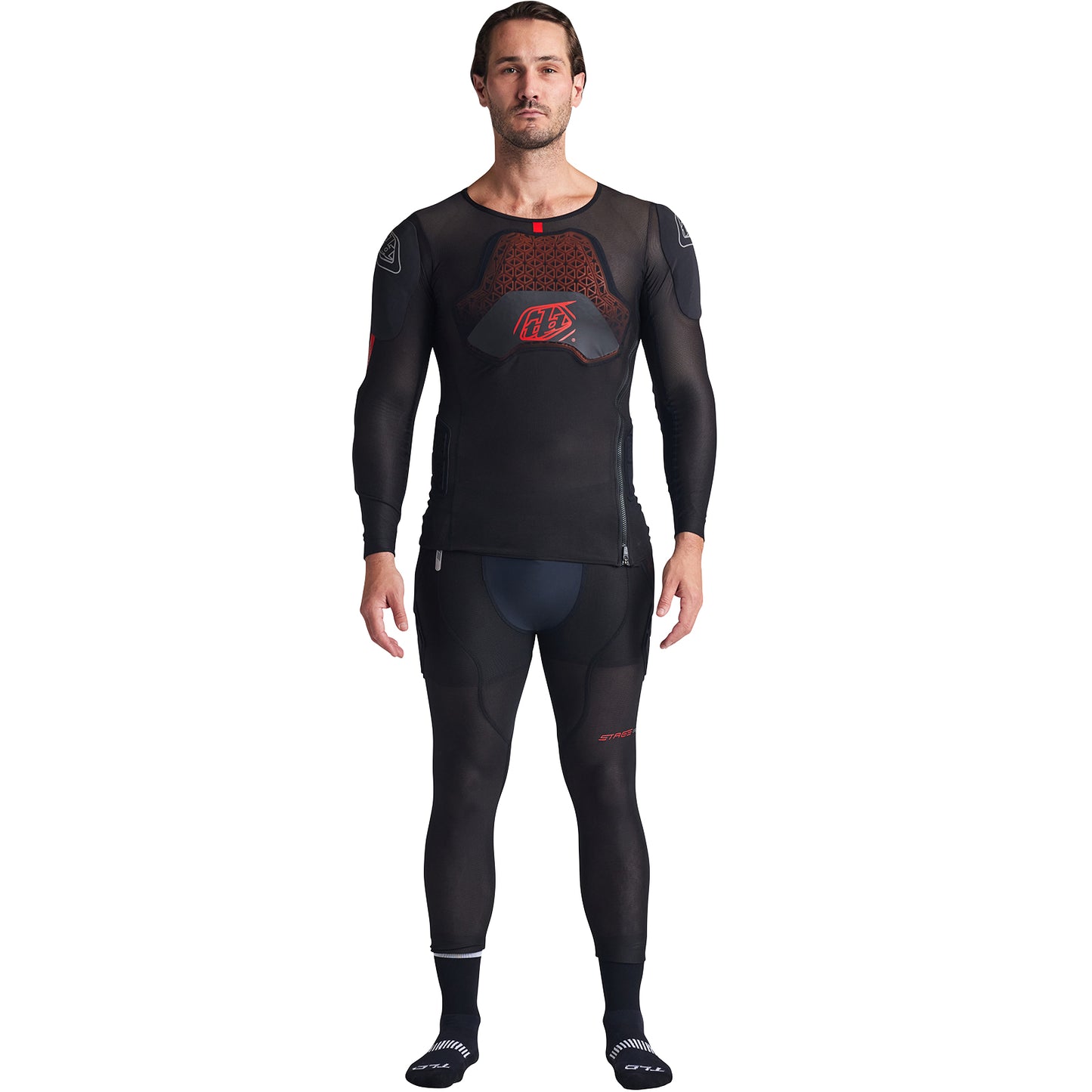 Stage Ghost D3O Long Sleeve Baselayer Solid Black