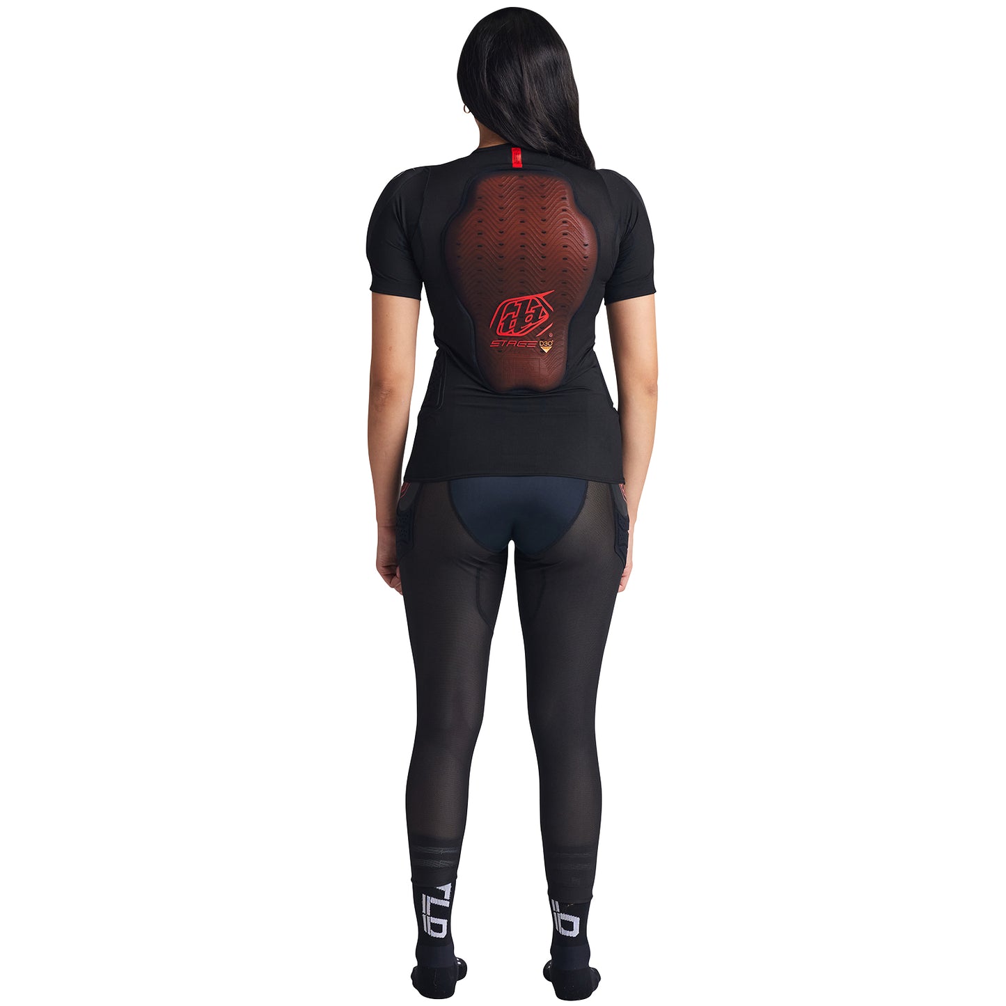 Stage Ghost D30 Short Sleeve Baselayer Solid Black