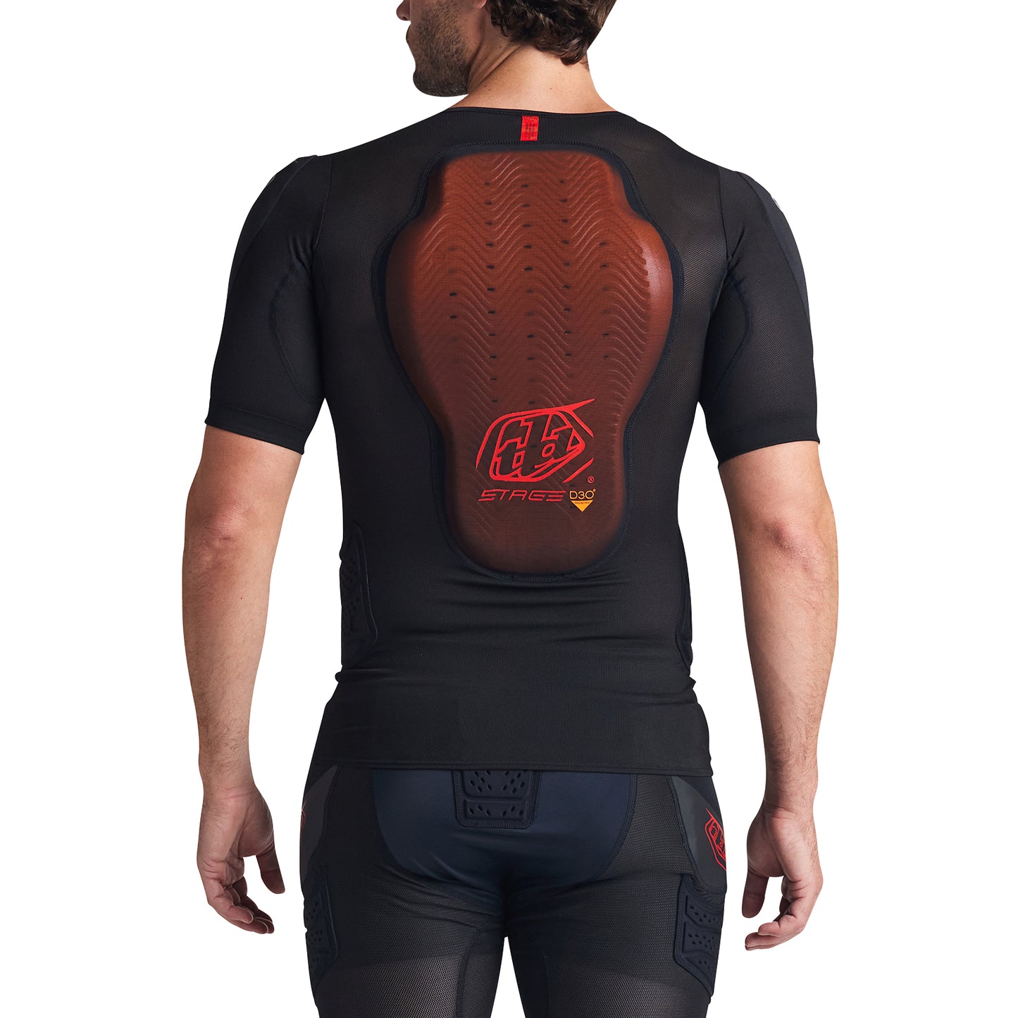 Stage Ghost D30 Short Sleeve Baselayer Solid Black