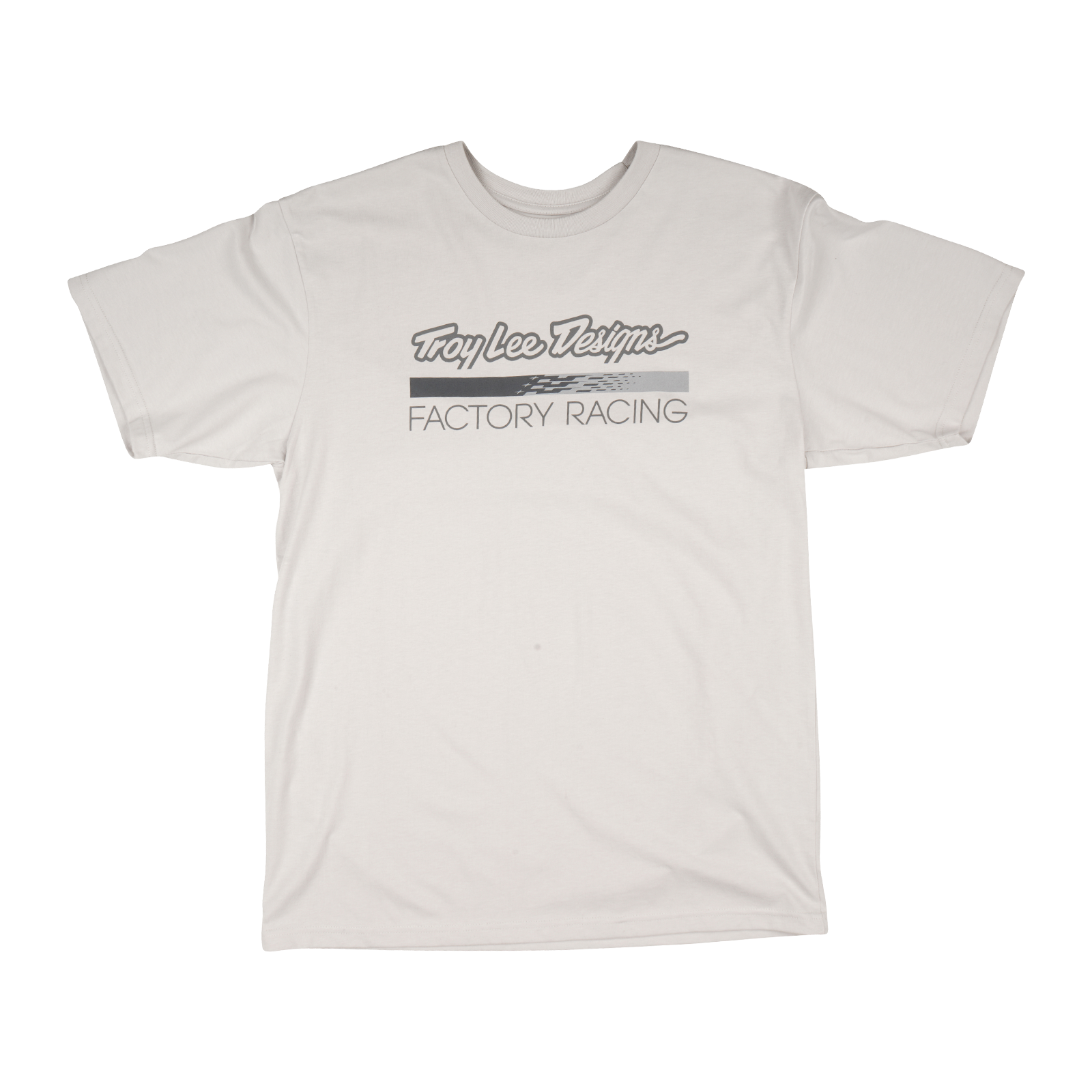 Short Sleeve Tee Troy Lee Designs Factory Racing Ash