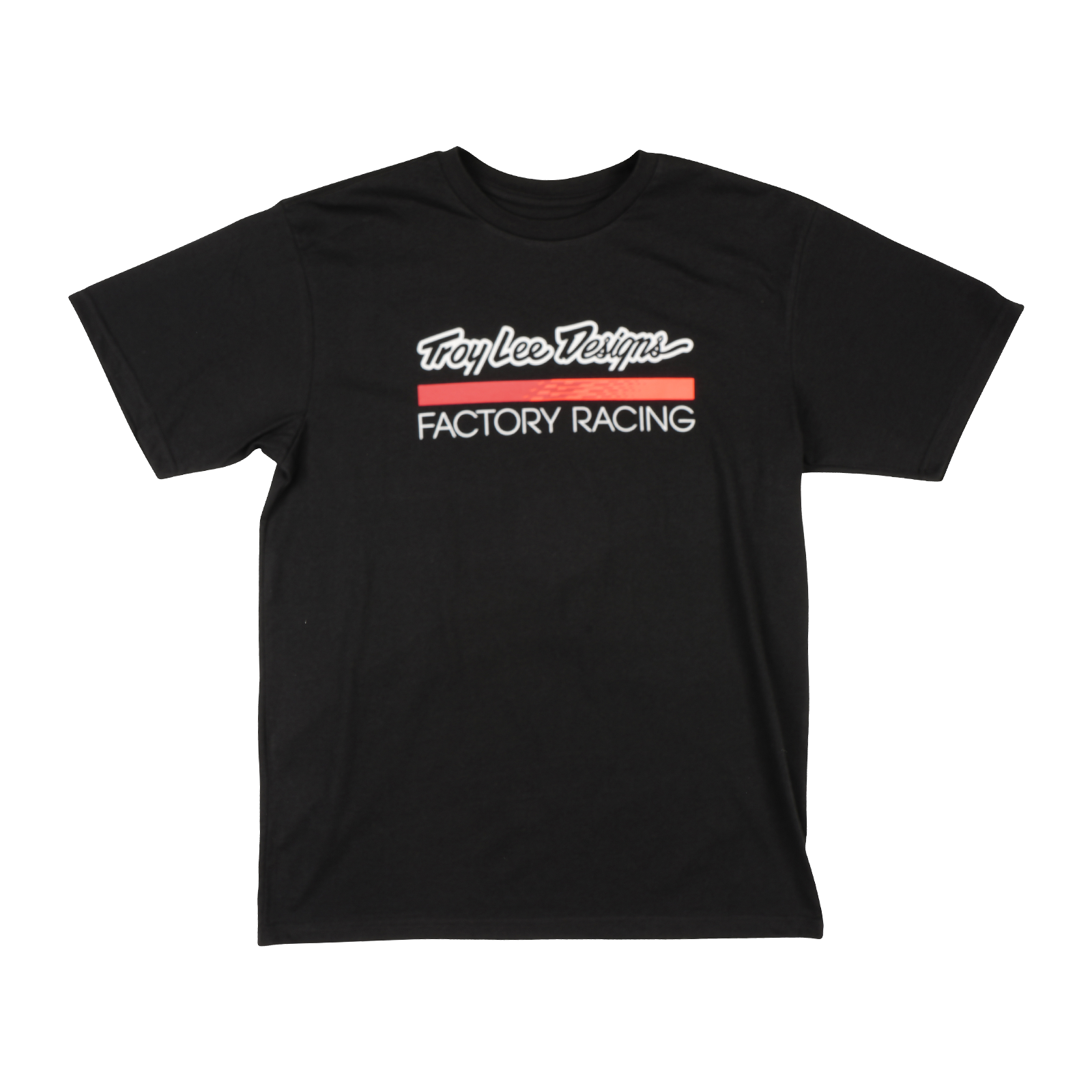 Short Sleeve Tee Troy Lee Designs Factory Racing Black / Red