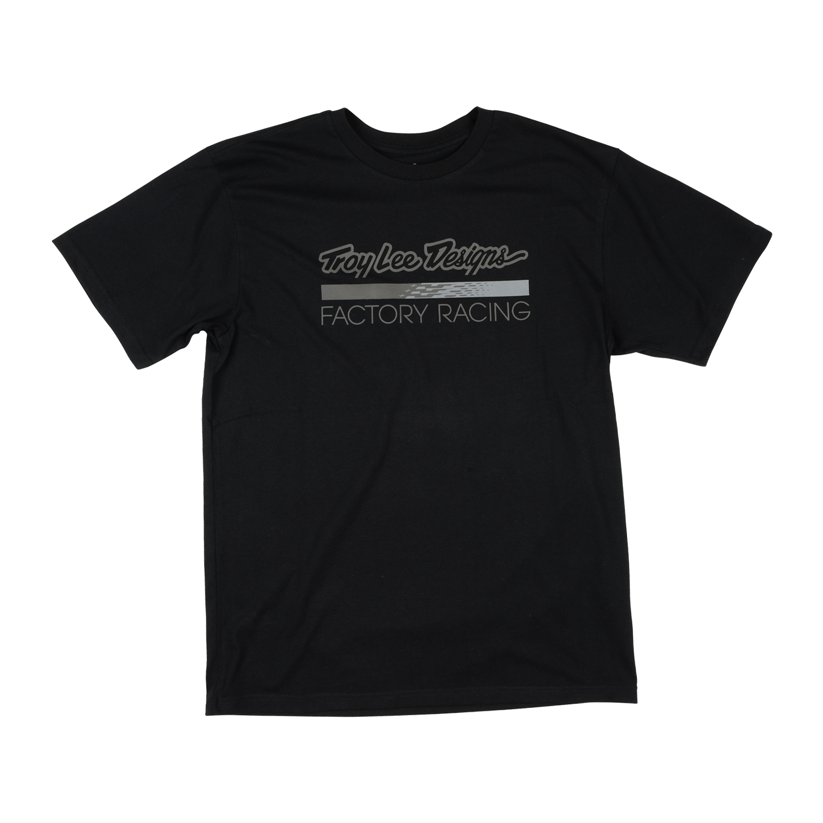 Short Sleeve Tee Troy Lee Designs Factory Racing Black / Reflective
