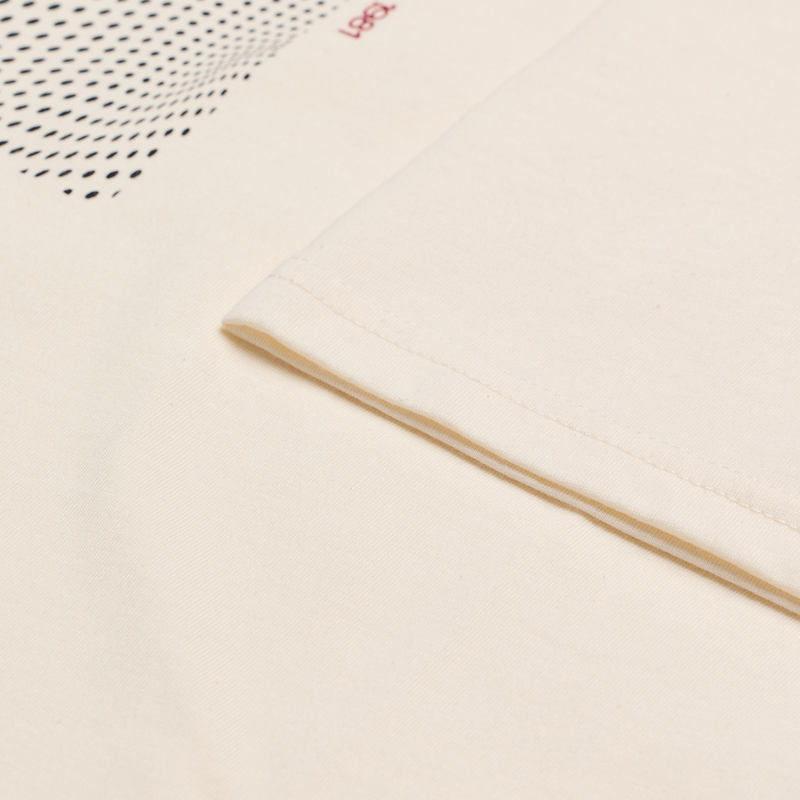 Short Sleeve Tee Boxed Out Vintage White