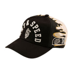 Unstructured Curved Snapback Finish Line Black / Pumice
