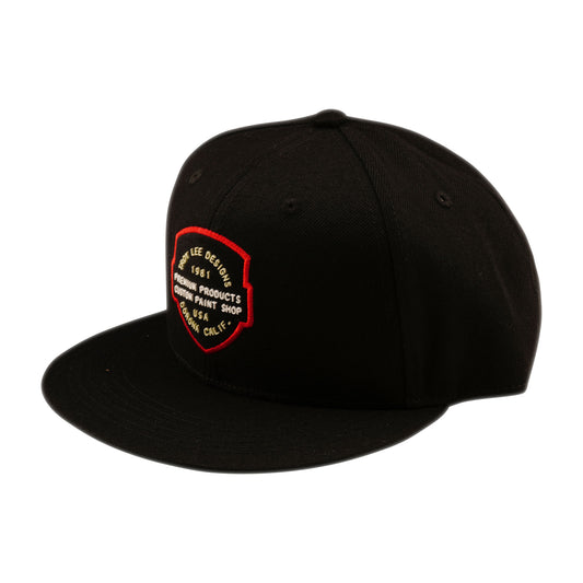 Flat Bill Snapback Imprint Black