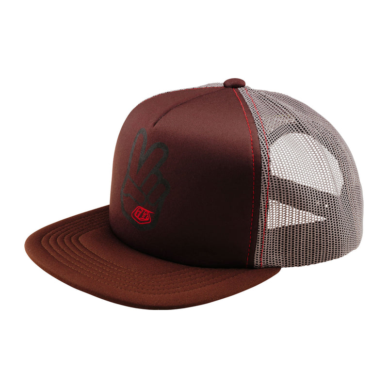 Trucker Snapback Peace Out Chocolate