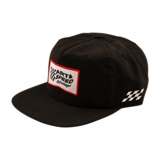 Unstructured Snapback Winners Circle Black