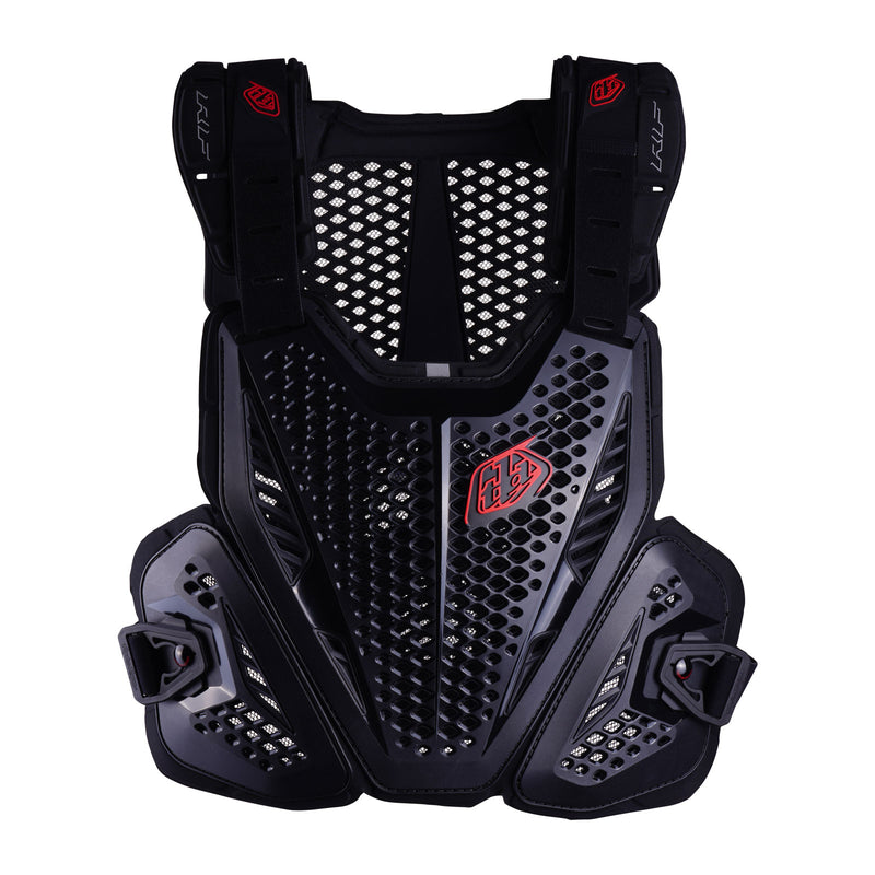 Rockfight Pro Chest Guard Solid Black