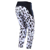 Womens Luxe Pant Wild Cat White